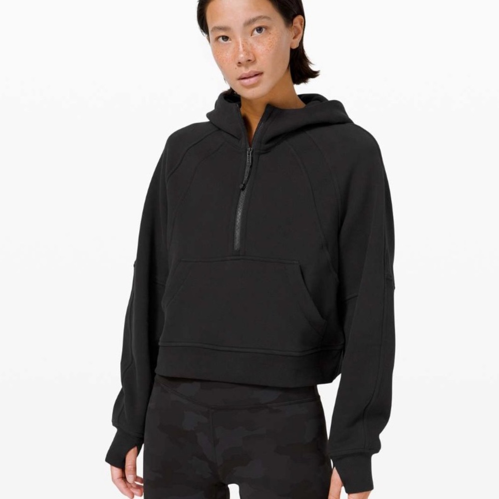 Lululemon Over Sized Scuba 1/2 Zip Hoodie